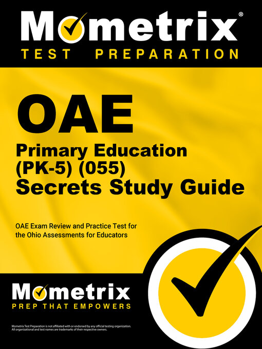 Cover image for OAE Primary Education (PK-5) (055) Secrets Study Guide